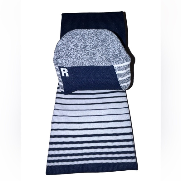 Adidas Team Speed OTC Soccer Socks 1 Pair Youth 13C-4Y Navy Blue White Logo NEW! - Picture 8 of 11